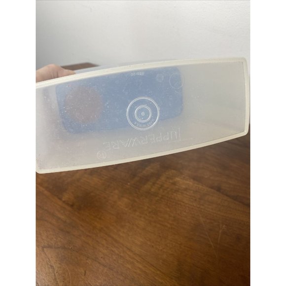 Tupperware Cereal Keeper Blue Lid 13 Cup 469-20 Vintage Pitcher Storage - Picture 7 of 8